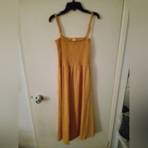 Orange dress, size small, H&M brand